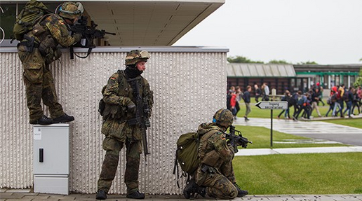 Die Gefahr eines Bundeswehreinsatzes im Inneren 