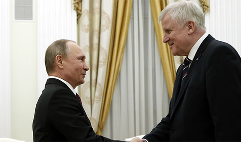 Ein ungewöhnlicher Staatsbesuch: Seehofer trifft sich mit Putin 