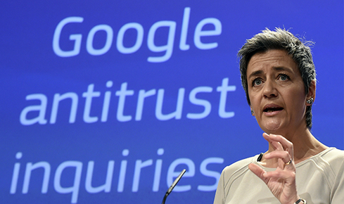 EU verhängt Rekordstrafe von 2.42 Milliarden Euro gegen Google