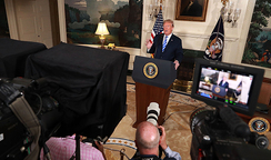 Donald Trump bezieht Stellung zu dem Atom-Deal