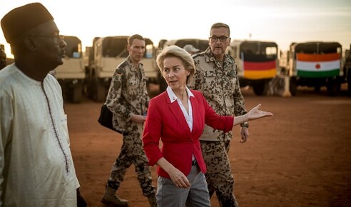 Ein neuer deutscher Militärstützpunkt wird im Niger eröffnet