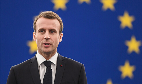Der französische Präsident: Europa braucht richtige Streitkräfte   