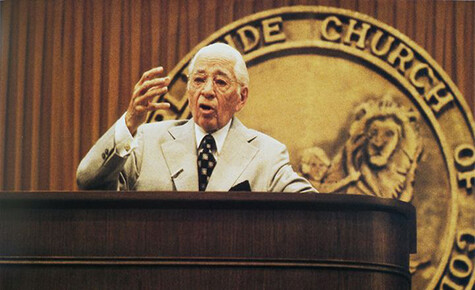 Erinnern Sie sich an Herbert W. Armstrong? 
