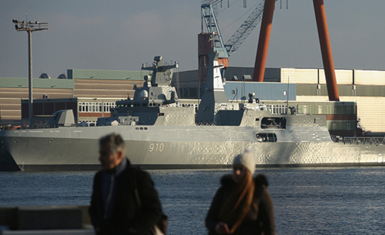 Deutschland beginnt Kriegsschiffe für Israel zu bauen