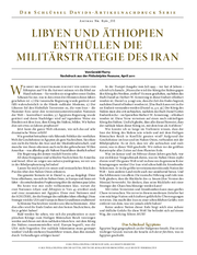 Libyen und Äthiopien enthüllen die Militärstrategie des Iran