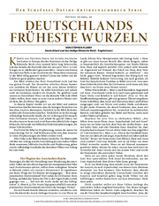 Deutschlands früheste Wurzeln