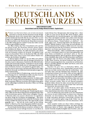 Deutschlands früheste Wurzeln