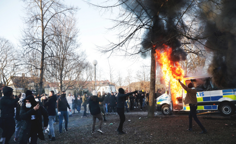 Religiöse Unruhen explodieren in Schweden