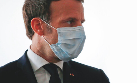 Millionen Menschen in Frankreich protestieren gegen den napoleonischen Macron