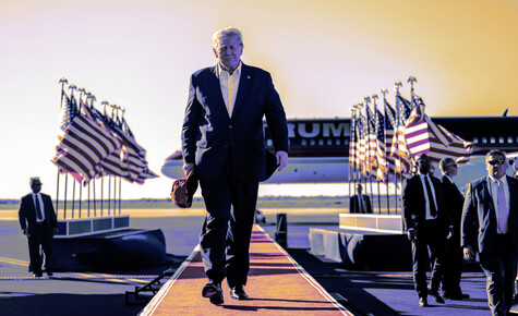 Präsident Trump wird von der Grand Jury in Manhattan angeklagt