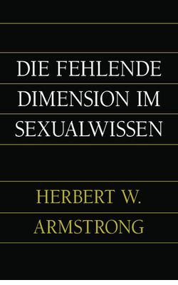 Die fehlende Dimension im Sexualwissen