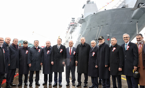 Türkei stellt amphibisches Angriffsschiff vor