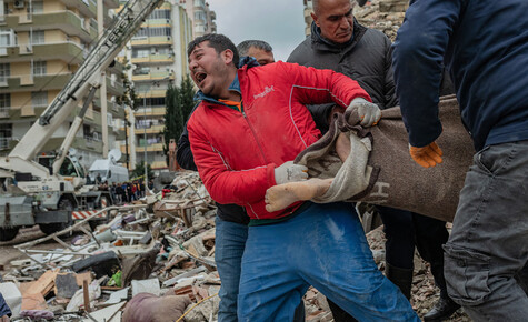 Die Auswirkungen des Erdbebens in der Türkei   