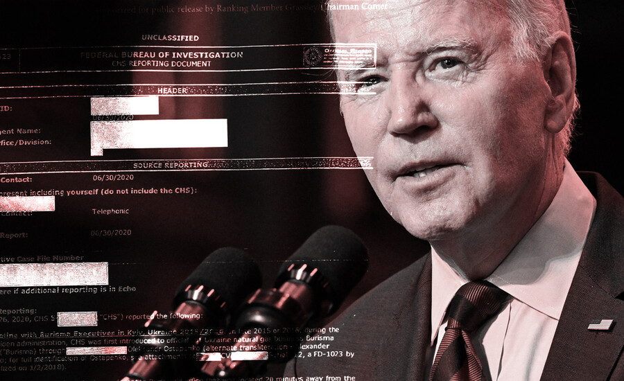 Republikaner veröffentlichen Formular zur Enthüllung des Biden-Bestechungsschemas