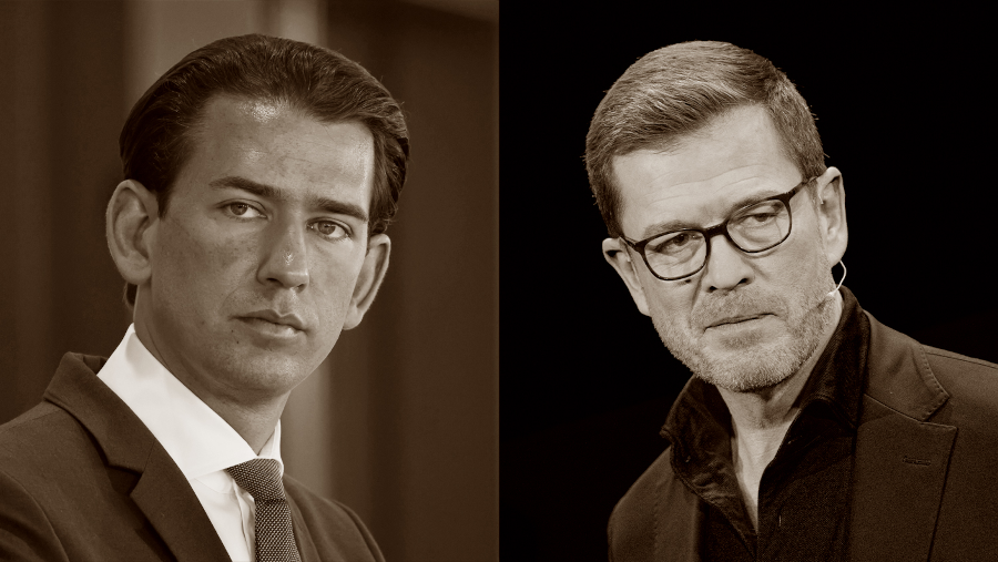 Bereiten sich Kurz und Guttenberg auf ein gemeinsames Comeback vor?