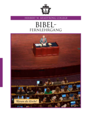 Lektion 23: Was ist die Kirche und warum gibt es sie?