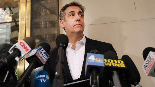Michael Cohen gibt zu, Trump bestohlen zu haben