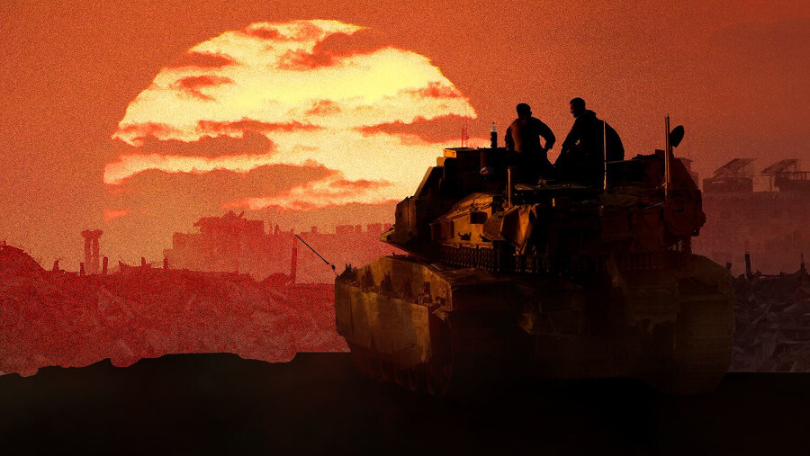 Israel beginnt mit der Invasion von Gaza-Stadt