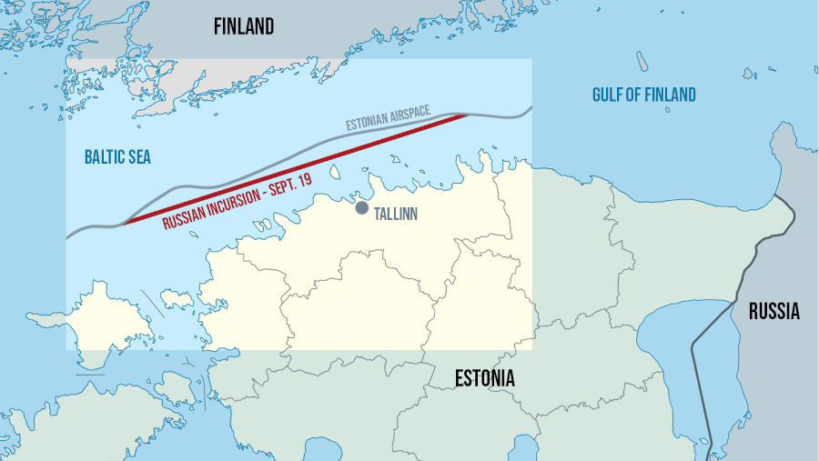 Russische Jets in Estland: Putin entlarvt die Rückgratlosigkeit der NATO