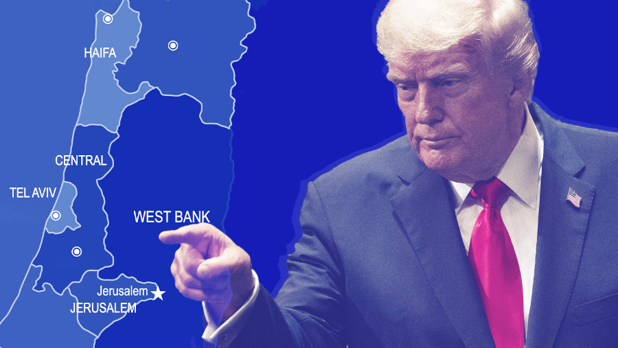 Trump: Israel wird Westjordanland nicht annektieren