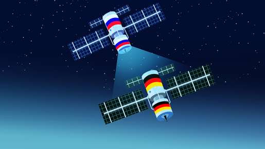 Deutschland rast ins All