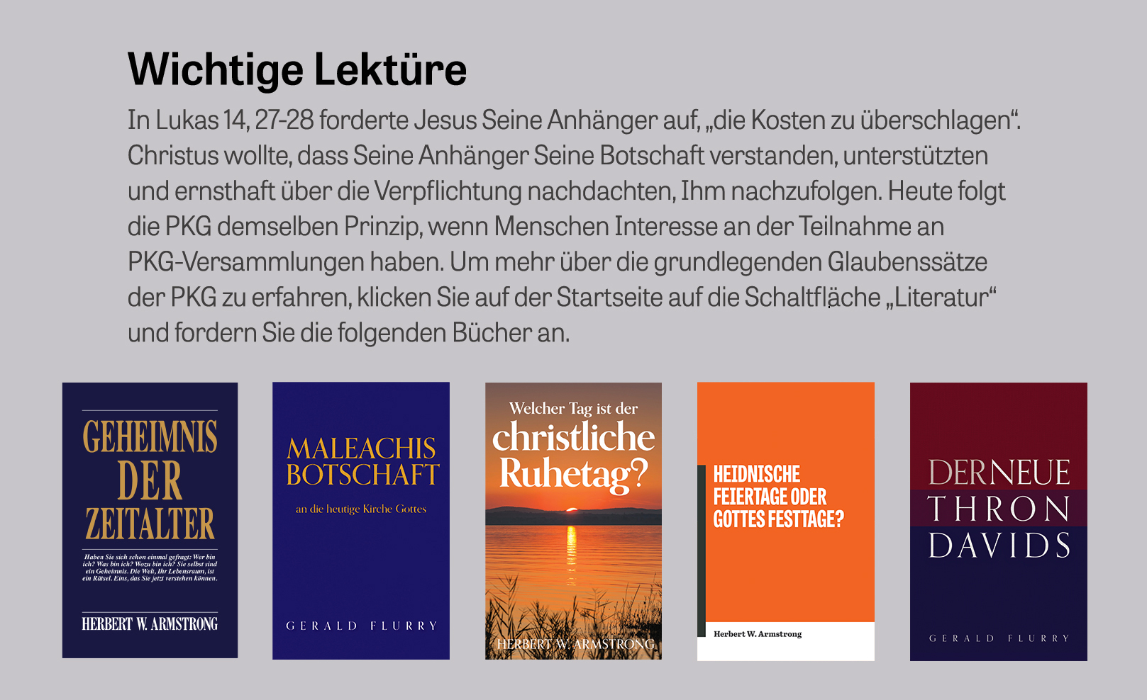 Important Reading Ad DE Important Reading Ad DE