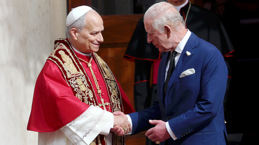 Sollte der König mit dem Papst beten?