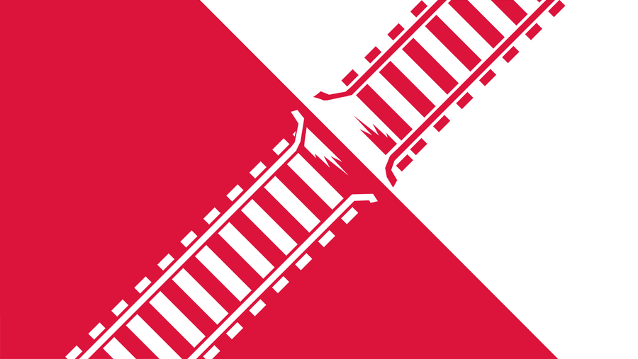 Hat Russland eine polnische Bahnlinie gesprengt?