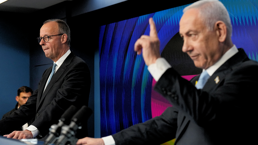 Merz trifft Netanjahu: zwei gegensätzliche Visionen vom Frieden