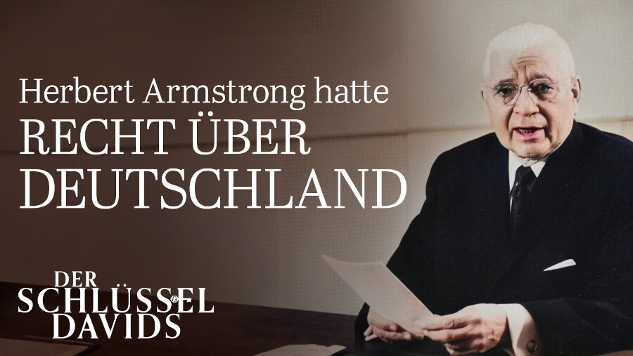 Herbert Armstrong hatte recht mit Deutschland