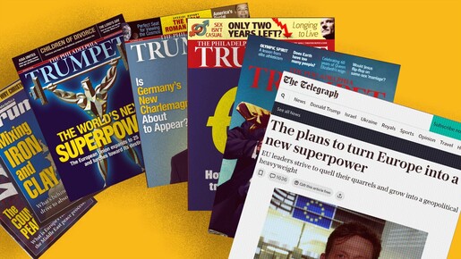 Eine Schlagzeile des Telegraph oder der Posaune?