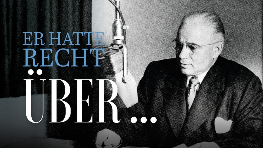 Er hatte recht über ...