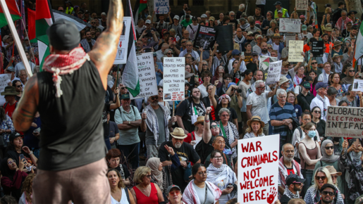 Australier protestieren gegen Israels „kriegsverbrecherischen“ Präsidenten