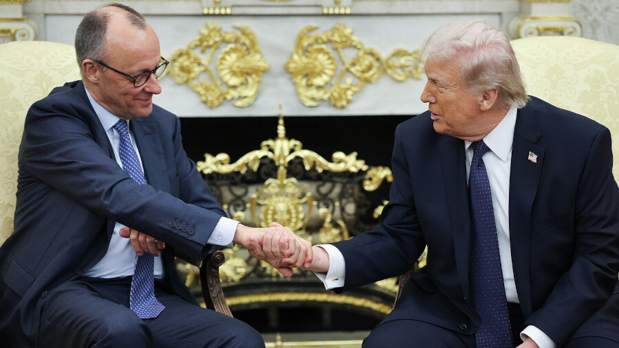 Trump trifft Merz: Lob für Deutschland, Wut auf Großbritannien und Spanien