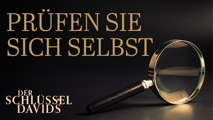 Prüfen Sie sich selbst