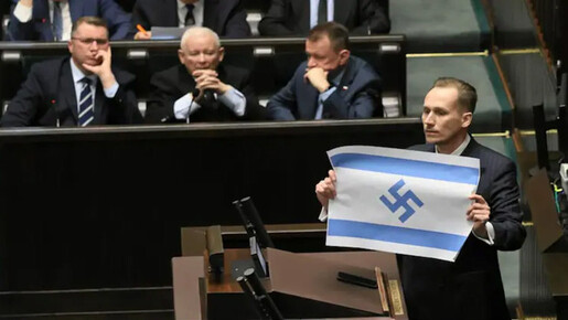 Europas extreme Rechte malt Israel als die neuen Nazis