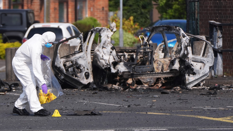 Mutmaßlicher neuer IRA-Bombenanschlag in Nordirland