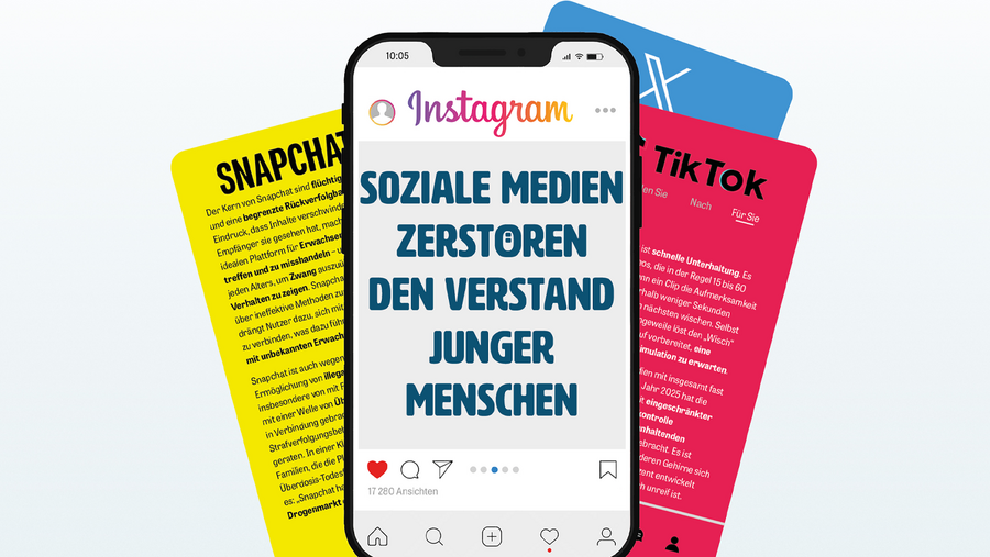 Soziale Medien zerstören den Verstand junger Menschen