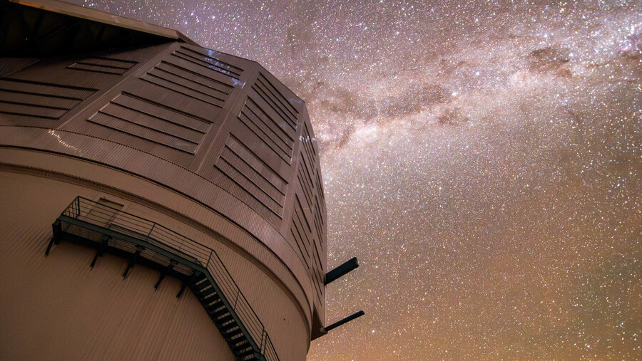 Das erste Bild eines kosmischen Films