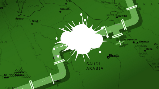 Angriff auf saudische Pipeline lässt Ölpreise in die Höhe schnellen